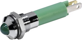 LED-es jelzőlámpa Zöld 24 V/DC 20 mA CML 19040351