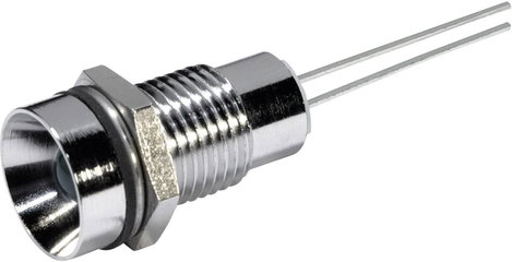 LED-es jelzőlámpa Zöld 12 V/DC 56 mA CML 19070001