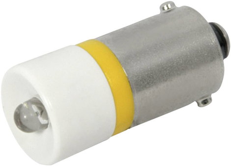LED lámpa BA9s Sárga 230 V/AC 110 mcd CML 18606232
