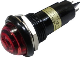 LED-es jelzőlámpa Piros 12 V/DC Sedeco BD-1601