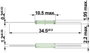 Reed kapcsoló StandexMeder Electronics KSK-1A35-1015 1 záró 1 A 200 V 20 W 4. bélyegkép
