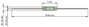 Reed kapcsoló StandexMeder Electronics KSK-1A80-2030 1 záró 0.5 A 170 V 10 W 2. bélyegkép