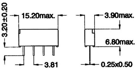 5 V/DC 0.5 A 10 W StandexMeder Electronics MS05-1A87-75DHR 3. kép