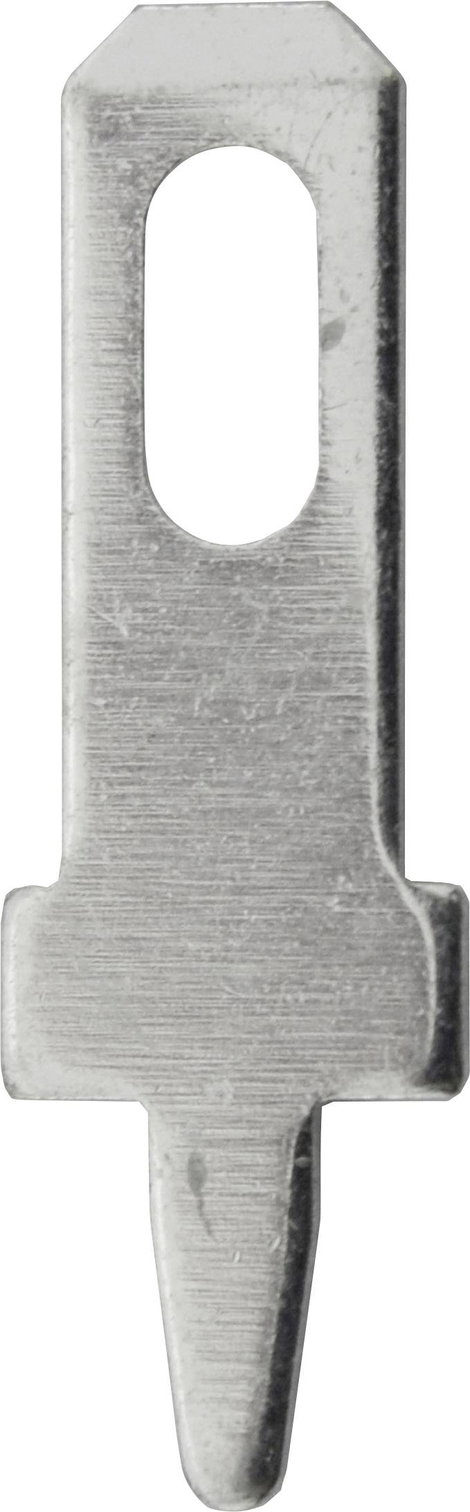 Dugaszoló csúszósaru, 2,8 mm / 0,8 mm 180° szigeteletlen, fémes Vogt Verbindungstechnik 3773a05.68 1
