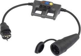 Árammérő adapter lakatfogókhoz, banándugós csatlakozással. Voltcraft DLA-16 1L
