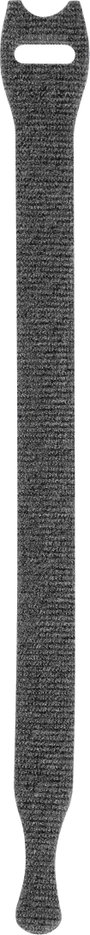 Tépőzáras kábelkötegelő kötegeléshez bolyhos és horgos fél 200 x 12 mm fekete TOOLCRAFT KL12X200SC 1 bélyegkép