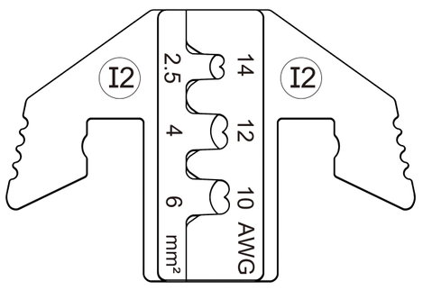 Krimpelő betét napelemes csatlakozó dugóhoz, TOOLCRAFT MC4 818646 3. kép