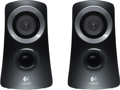 PC hangszórók, hangfalpár, multimédiás hangfal 2.1 Logitech Z313 2. kép