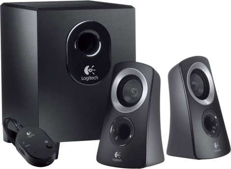 PC hangszórók, hangfalpár, multimédiás hangfal 2.1 Logitech Z313 3. kép