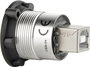 Beépíthető USB aljzat, USB 2.0 aljzat A, USB 2.0 aljzat B, Tru Components USB-02 2. bélyegkép