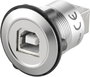 Beépíthető USB aljzat, USB 2.0 aljzat B, USB 2.0 aljzat A, Tru Components USB-03 bélyegkép