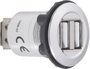 Beépíthető USB aljzat, 2x USB 2.0 aljzat A, 2x USB 2.0 aljzat A, Tru Components USB-07 bélyegkép