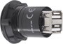 Beépíthető USB aljzat, 2x USB 2.0 aljzat A, 2x USB 2.0 aljzat A, Tru Components USB-07-BK 2. bélyegkép