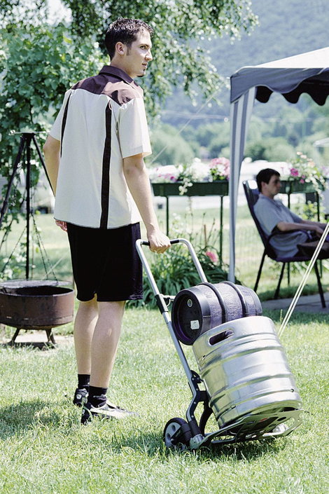 Összecsukható alumínium molnárkocsi, kézikocsi max. 70 kg-ig Wolfcraft 5505000 TS600 5. kép