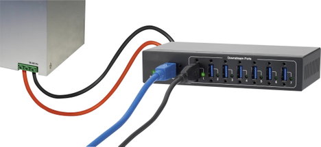 7 portos USB hub, Renkforce 2. kép