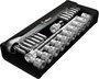 Racsnis dugókulcs készlet, króm-molibdén 1/2" (12.5 mm) Wera Zyklop Metal 8100 SC 7 6. bélyegkép