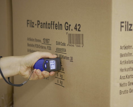 Anyagnedvesség mérő, fanedvesség és épületnedvesség mérő Basetech BT-400 5. kép