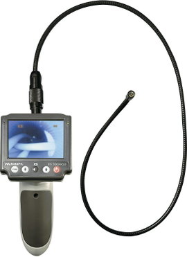 Kézi endoszkóp, levehető, vezeték nélküli LCD kijelzővel, SD kártya foglalattal, Ø 8 mm VOLTCRAFT BS