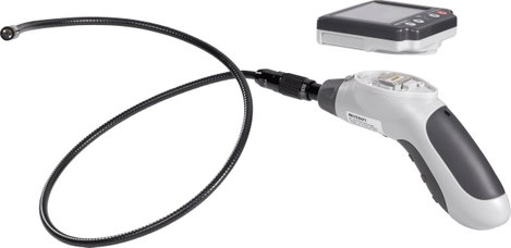 Kézi endoszkóp, levehető, vezeték nélküli LCD kijelzővel, SD kártya foglalattal, Ø 8 mm VOLTCRAFT BS 4. kép