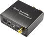 D/A konverter, digitális analóg átalakító 1optikai Toslink, SPDIF bemenetről 2 x RCA, 3.5mm-es jack 2. bélyegkép