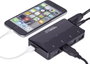 4+1 portos USB hub, gyorstöltő porttal, LED-es, Renkforce 2. bélyegkép