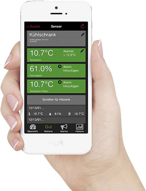 Vezeték nélküli, internetes időjárásjelző állomás, Techno Line Mobile Alerts MA 10001 + Gateway 2. kép