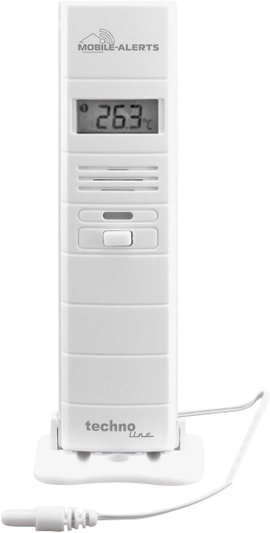 Hőmérséklet- és légnedvesség mérő kijelzővel és kivezetett szondával, Techno Line Mobile MA 10300