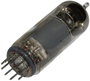 Elektroncső EF 80 = 6 BX 6, pólusszám 9, novál foglalat, Pentóda bélyegkép
