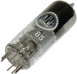 Elektroncső EF 85 = 6 BY 7, pólusszám 9, novál foglalat, HF szabályozó pentóda