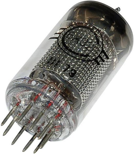 Elektroncső EF 86 = 6267 = 6 CF 8, pólusszám 9, novál foglalat, NF pentóda