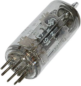 Elektroncső EBC 91 = 6 AV 6, pólusszám 7, Kettős dióda - trióda