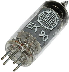 Elektroncső EK 90 = 6 BE 6, pólusszám 7, Heptóda