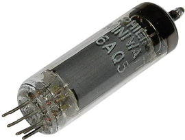 Elektroncső EL 90 = 6 AQ 5, pólusszám 7, Végpentóda