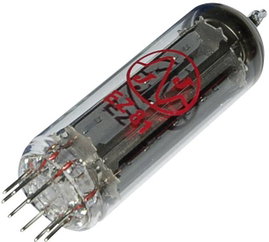 Elektroncső EZ 81 = 6 CA 4, pólusszám 9, novál foglalat, Kettős egyenirányító