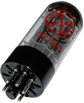 Elektroncső GZ 34 = 5 AR 4, pólusszám 8, oktál foglalat, Kettős egyenirányító