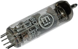 Elektroncső PCL 86 = 14 GW 8, pólusszám 9, novál foglalat, Trióda - pentóda