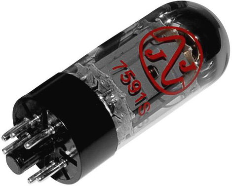 Elektroncső 7591, pólusszám 8, oktál foglalat, Endbeam tetróda