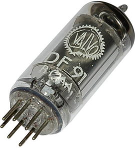 Elektroncső DF 91 = 1 T 4, pólusszám 7, Pentóda