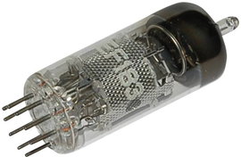 Elektroncső EF 183, pólusszám 9, novál foglalat, Pentóda
