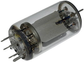 Elektroncső QQE 06 / 40 = SRS 4451, pólusszám 7, Szeptár foglalat, Kettős végtetróda