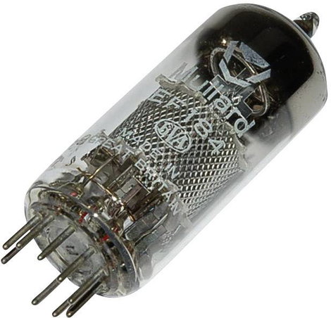 Elektroncső EF 184 = 6 E J 7, pólusszám 9, novál foglalat, Pentóda