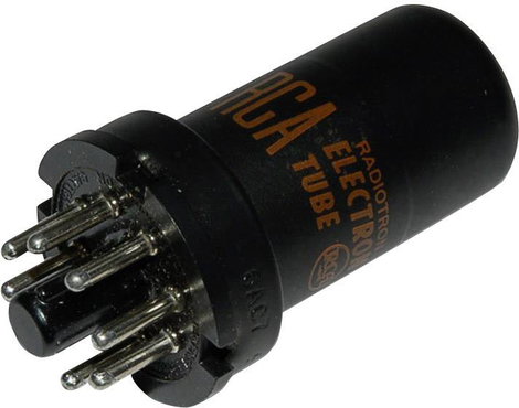 Elektroncső 6 A C 7, pólusszám 8, oktál foglalat