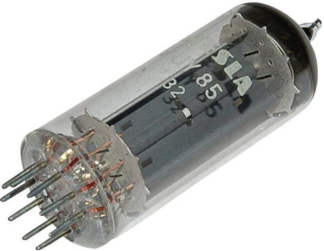 Elektroncső UY 85, pólusszám 9, novál foglalat, Egyenirányító