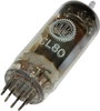 Elektroncső ECL 80, pólusszám 9, novál foglalat bélyegkép