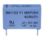 Zavarszűrő kondenzátor Y1, radiális kivezetéssel 2.2 nF 250 V/AC Epcos B81123C1222M 1 db bélyegkép