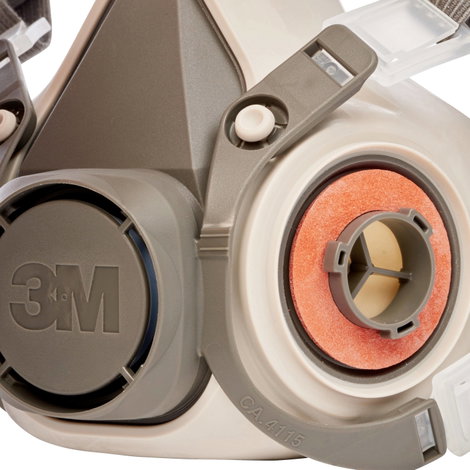 3M Gáz- és gőz ellen védő maszk készlet DE272917373 Szűrőosztály/Védelmi fok: ASP3 1 db 3. kép
