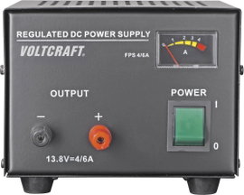 Fix feszültségű labortápegység 13.8V 4A 55W Voltcraft FSP-1134