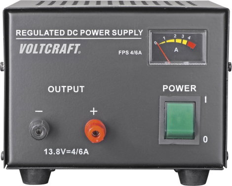 Fix feszültségű labortápegység 13.8V 4A 55W Voltcraft FSP-1134