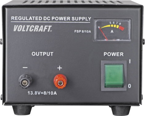 Fix feszültségű labortápegység 13,8V 8A 110W Voltcraft FSP-1138