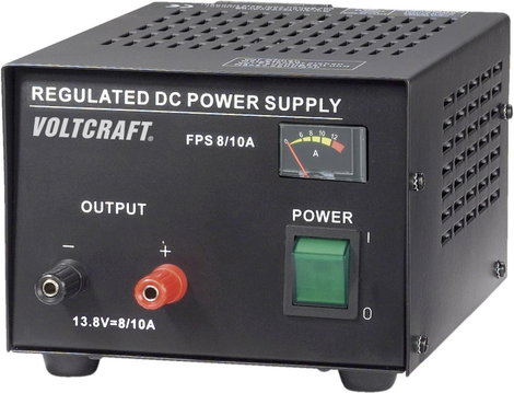 Fix feszültségű labortápegység 13,8V 8A 110W Voltcraft FSP-1138 2. kép